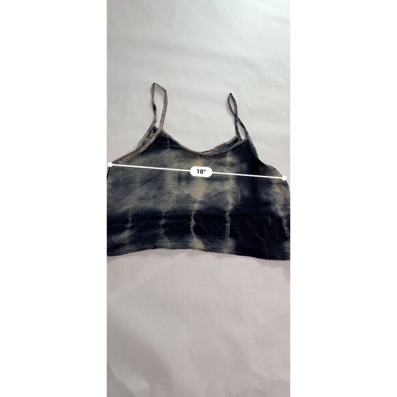 Sun Child Tie Dye Tank Top in Black White - Picture 4 of 4